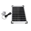 10W Solar Fountain Pump with Large Solar Panel 3 Nozzles Max. Water Height 100cm for Bird Bath Fish Tank Small Pond