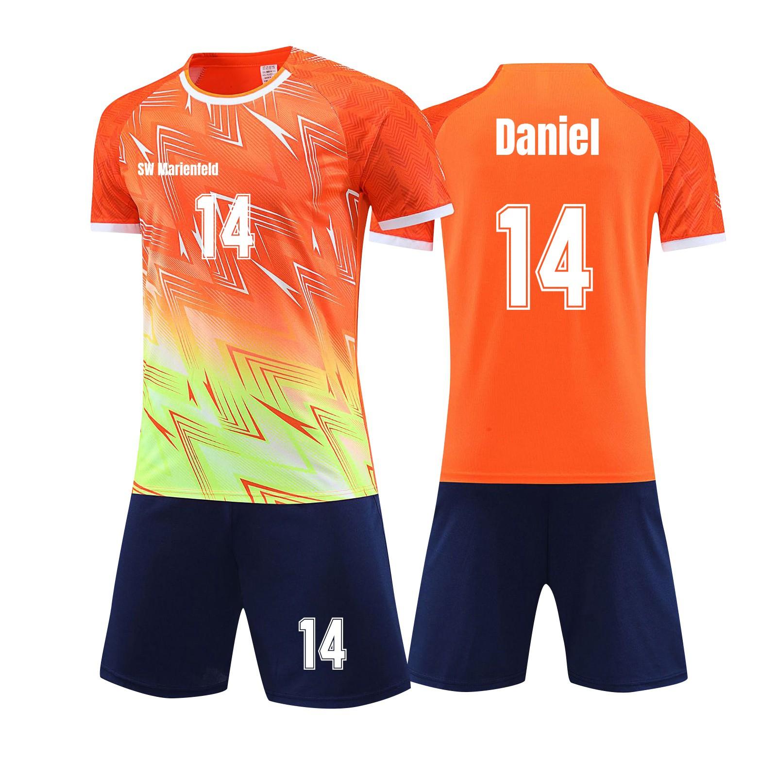 

Комплект персонализированных рубашек для мужчин и девочек с именем и номером, футбольные майки на заказ для мальчиков, тренировочный костюм