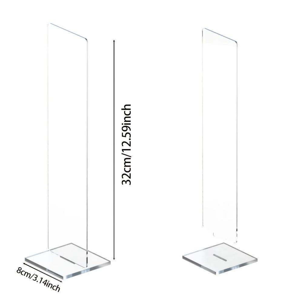Detachable Memo Message Board Acrylic Desktop Reminder Board Sticky Note Holder Stand  Home Office