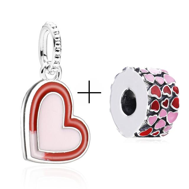 2pcs /Lot New Mom &Dad Charm Beads Fit European Style Brand Bracelets For Women Family Romantic Jewelry Gift Buy 1 Get 1 Free