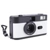 35mm Film Camera 28mm F/8 Reusable Retro Film Camera with Flash 27 Color Films for Students Adults Birthday Gifts