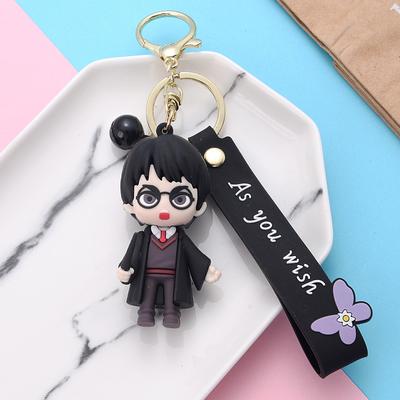 Cute Alloy Keychain Pendant Cute And Cute Cartoon Animal Keychain Accessories Women's Bag Pendant
