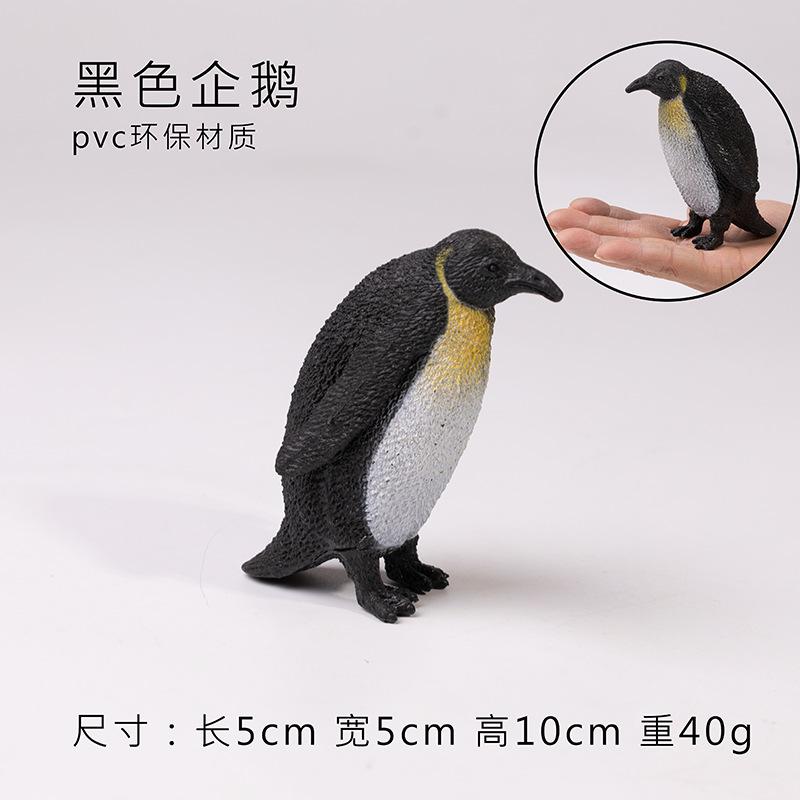 Toymany Simulation Adelie Penguin Polar Animal Model Toy Mini Figures Dolls Action Figurines Toys Children Gift Cake Decora