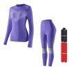 X-BIONIC Women's Skiing Compression Underwear Set - Sweat-Wicking, Quick-Drying, Warm, and Tight.