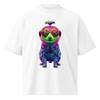 Stand Tall | Neon Meerkat Oversized T Shirt | Glow Wild Collection