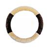 Winter Super Soft Plush Warm Faux Fur Universal Creative stitching Auto Handlebar on the Steering-Wheel Car Steering Wheel Cover
