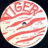 12inch Record TIGER - No Wanga Gut NONE Tiger 1986 Jamaica Reggae, Ska & Dub Used