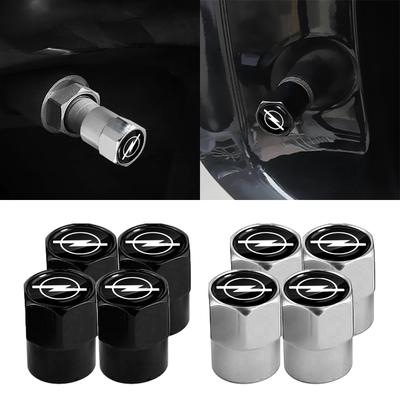 Car Valve Cap Decorative Dustproof Tire Valve Stem Caps Rescue For Adam Ampera Corsa Insignia Karl Rocks-e Astra Crossland