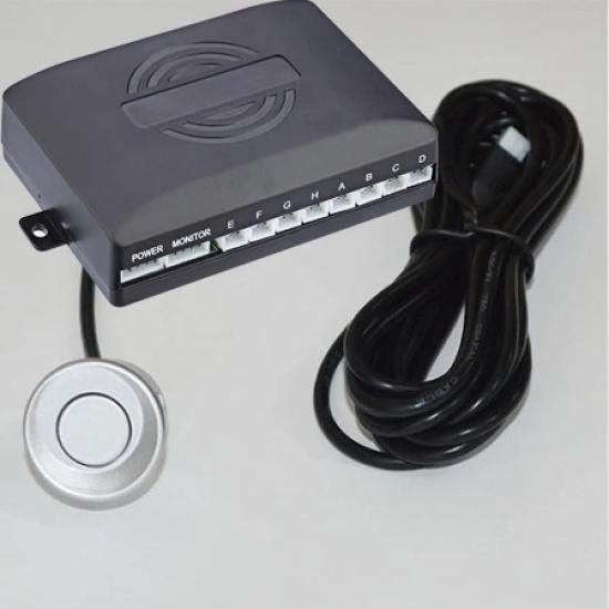 

YASOKRO Car Parktronic LED Parking Sensor Kit With 8 Sensors Backlight Display Reverse Backup Radar Monitor Detector System 12V срібний
