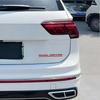 3D ABS Chrome Red Line Black Logo DUAL MOTOR Emblem Letters Car Styling Trunk Badge Sticker for  Model3/Y/S/X DUAL MOTOR Accessories