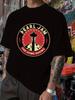 Pearl Jam The Home Shows Tour Graphic T-shirt - Black Band Tee with Red Circle Design
