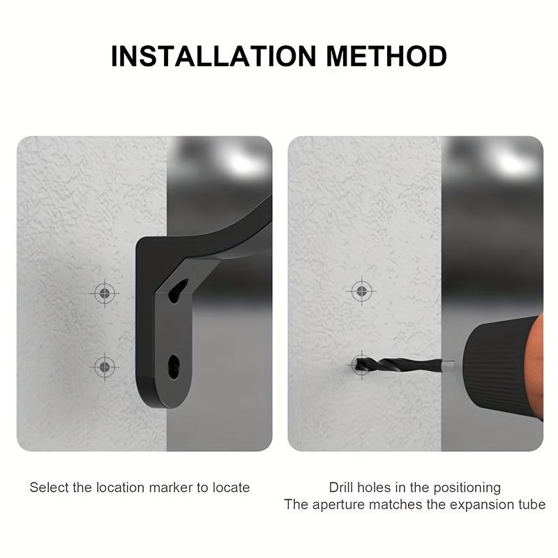 1pc Motorcycle Helmet Hook Rack Heavy-Duty Wall-Mounted Multifunctional Hooks for Helmets, Luggage, Jackets Space-Saving Organizer for Home, Kitchen