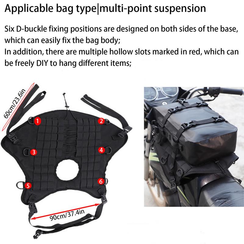 Motorcycle Tank Cover Motorcycle Tank Mount Base Bag Waterproof And Sun-proof Motorcycling Bag For Oil Tank Motorcycle Tank