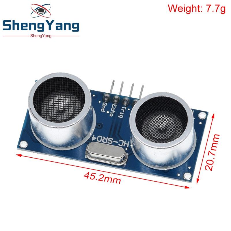 TZT Ultrasonic Module HC-SR04 Distance Measuring Transducer Sensor for arduino Ultrasonic Wave Detector Ranging Module