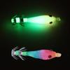5.8cm 3.1g Glow Squid Jigs Shrimp Lures Baits Squid Jigs Glow Jigs Hook for Freshwater Saltwater Fishing Artificial Baits