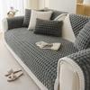 Thicken Plush Sofa Cover Warm Super Soft Sofa Mat Towel Luxury Non-slip Universal Sofa Slipcovers Couch Cushion Home Decor