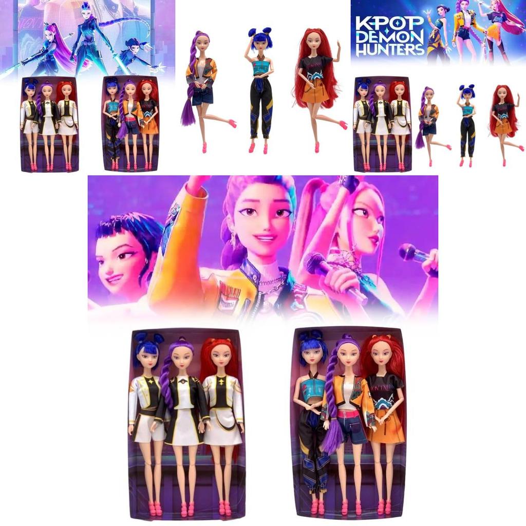 Kpop Demon Hunters Pvc Fashion Doll Toy For Teen Collectors Decoration