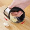 Stainless Steel Garlic Press Manual Mashing Garlic Kitchen Multifunctional Household Garlic Press Garlic Squeeze Garlic Powder Tool