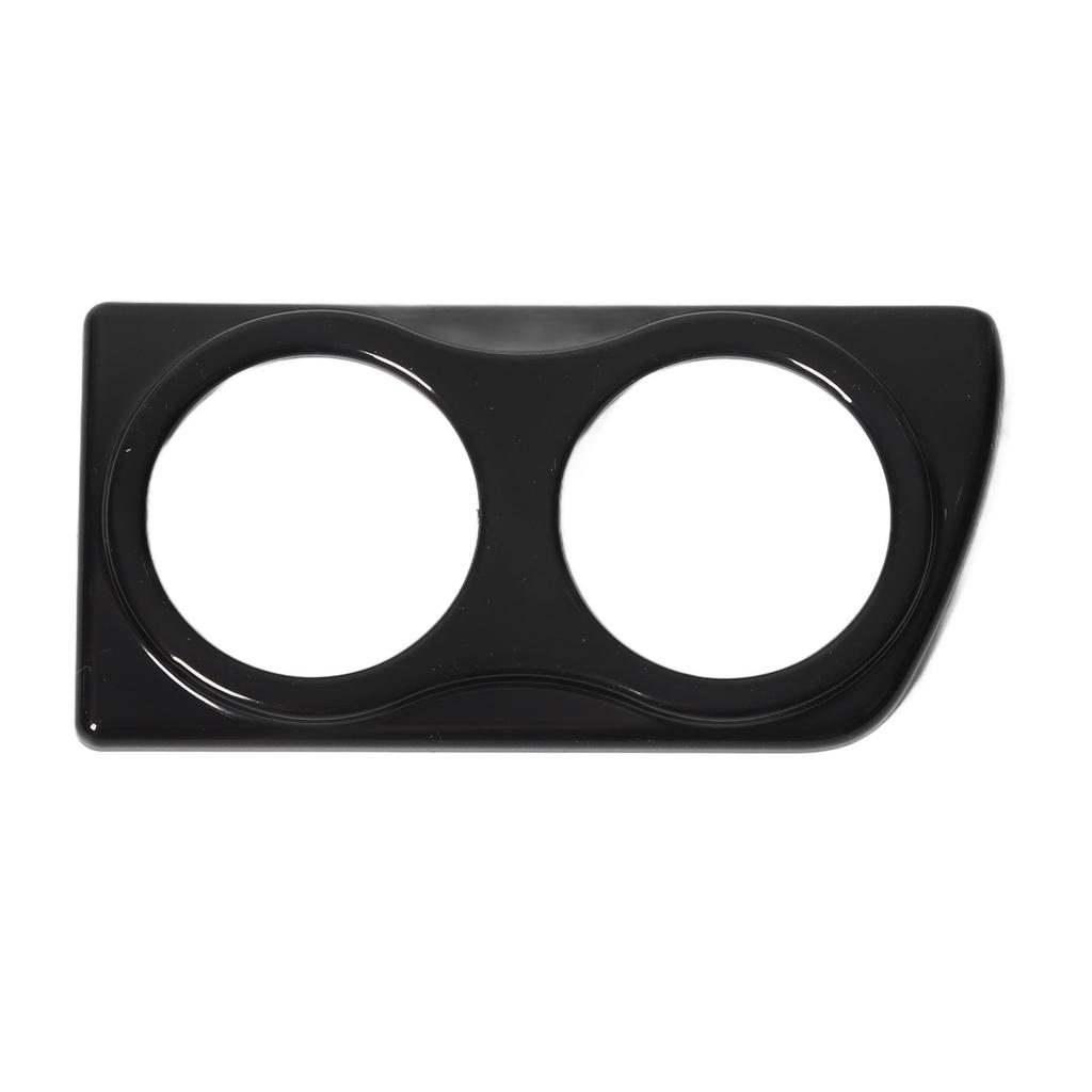 Doppel-Armaturenbrett-Anzeigenhalter Lüftungsschlitz-Anzeigenhalter Glänzend Schwarz Ersatz für Vauxhall Astra H VXR MK5 RHD
