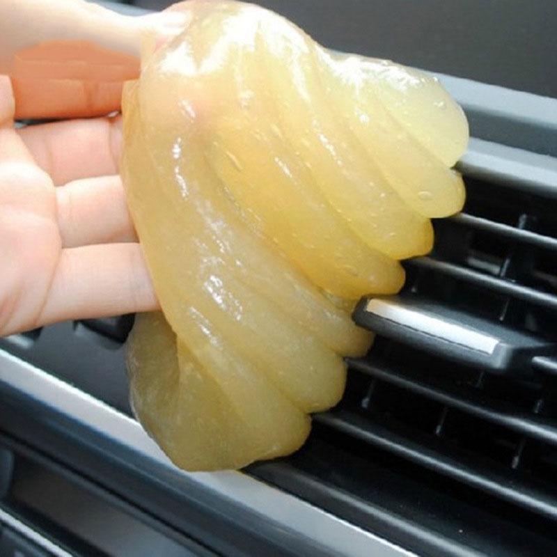 Effortless Second Generation Crystal Car Outlet Cleaning Glue With Soft And Effective Gel Material