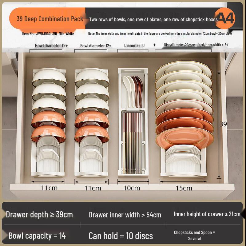 Qiwei Aluminum Alloy Kitchen Dish Drying & Storage Rack
