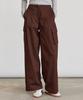 ITOV SEOUL Cotton Tuck Cargo Pants Br