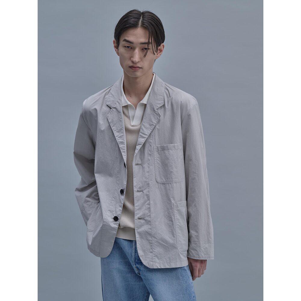 Shift.G Cotton Blended Editor Setup Jacket Gray