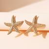 Exaggerated Starfish Dangle Drop Earrings Starfish Pendant Earrings Jewelry Accessories