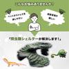 Hyack Leopard Gecko Shelter, Reptile, Turtle, Land Hideout, Sudo Moss Climbing Platform for Amphibians and Lizards