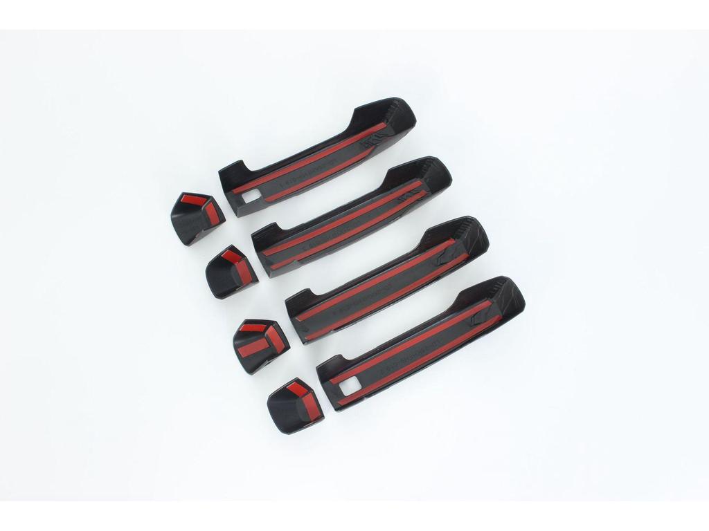 Haval H9 Exterior Trim: Bright Strip Door Handle & Armrest Stickers (Fits 25 Models)