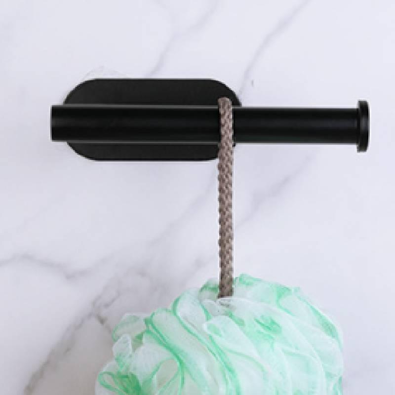 Sleek Brushed Stainless Steel Paper Towel Holder Oval Base No-drill Design For Modern Bathrooms