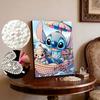 Pearl Painting Stitch Pearl Rainbow Umbrella Cute Fun Art In the Rain 5D Exquisite Landscape Sparkling Craft Home WallDecorationDIYHandmadeGift