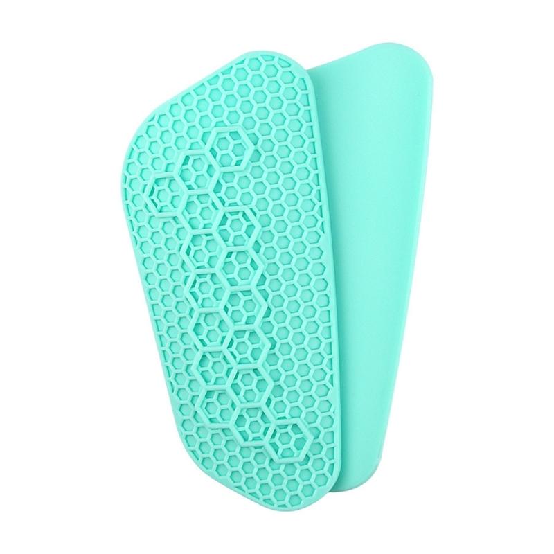 Soccer Shin Guards for Kids Youth Adults Lightweights Soccer Shin Pads Leg Protective Defender Cushions Protection небесно-голубой