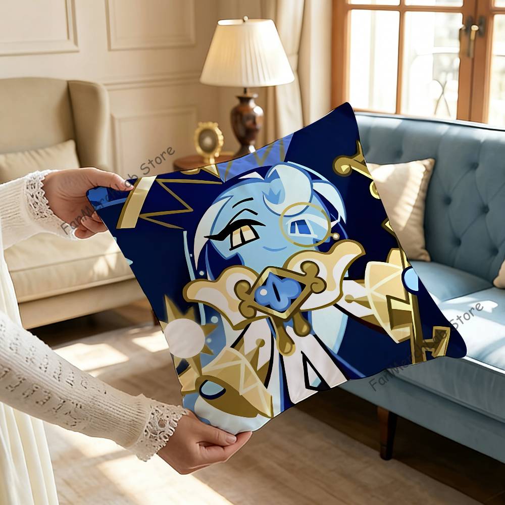 Game CCookie SShadowS Milk Pillowcase Pillowslip Cushion Plush Boys Girls Cartoon Anime Kawaii Decoration Kids Birthday Gifts
