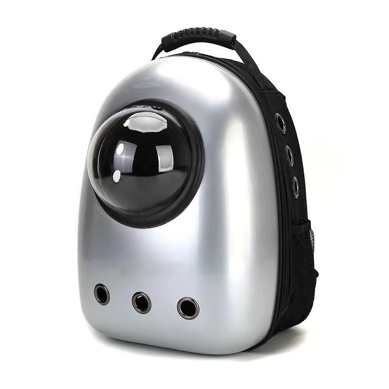 Cat bag out portable cat backpack cat bag space capsule pet dog schoolbag double shoulder rabbit summer breathable