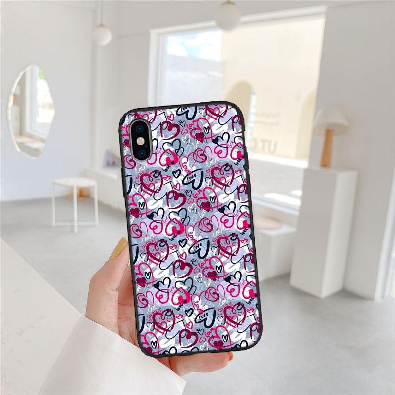 LO17 Calm Heart Art Soft Shell Phone Case for Redmi Note 13 14 Pro+ Plus A3 A3X 13X 13C 13R 14S 14C 14R