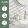 Portable Travel Toothbrush Holder Leakproof Design Elegant Striped Perfect For Camping Business Trips