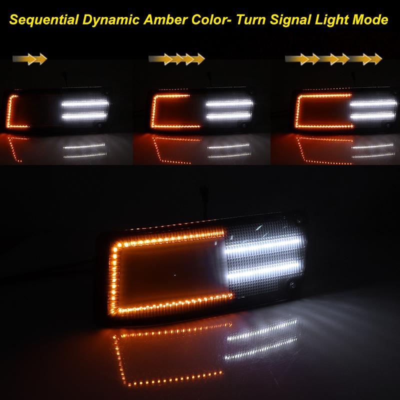 Car Front Lower Bumper Turn Signal Light For Nissan 300ZX Z Z32