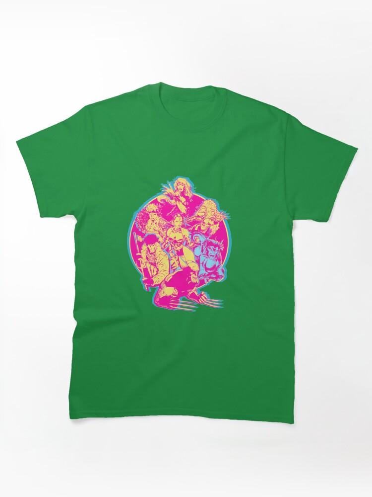 Wolverine and the X Men 90’s Retro Jim Lee X-Men Group Classic Unisex T-Shirt