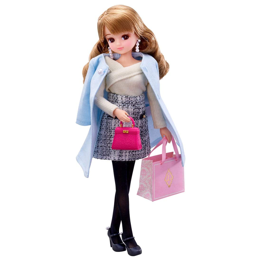 

Takara Tomy Mall Limited Edition 14th Edition Licca Stylish Doll Collection Parfait Snow Style
