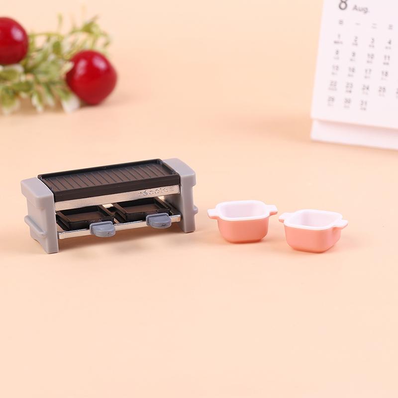 

1:12 кукольных миниатюрных решеток для барбекю, кухонных принадлежностей для моделей