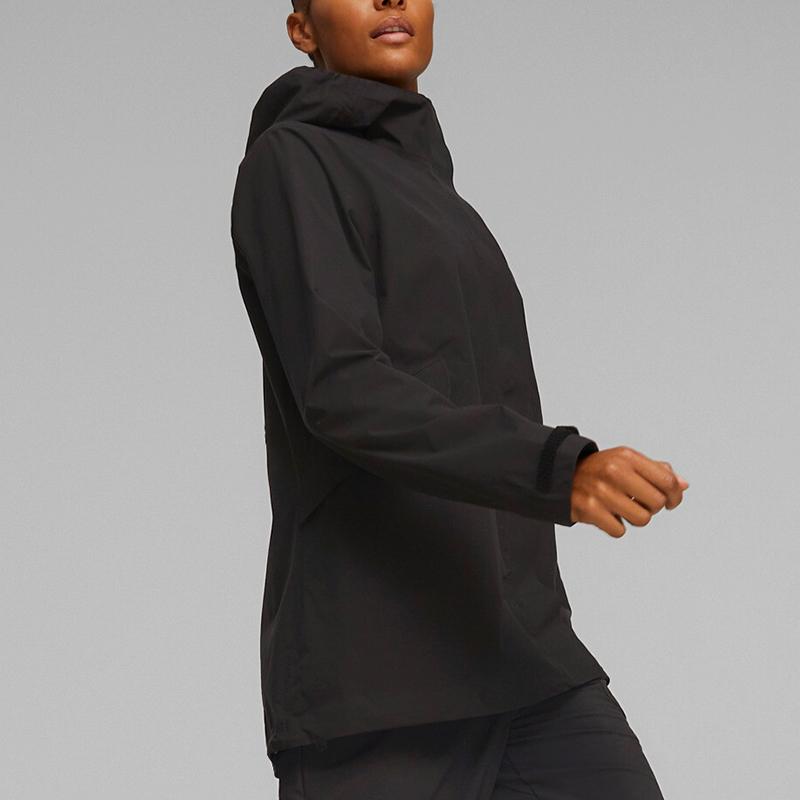 Puma Hooded Casual Sports Jacket Women jackets Black 523224-01