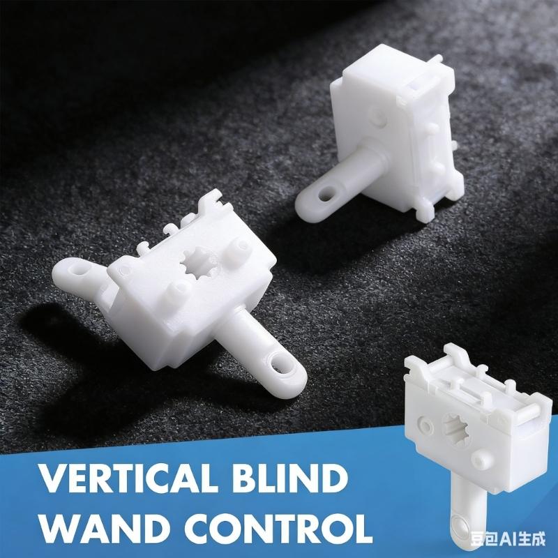 Pack Of 4 Vertical Blind Control Post Replacements with Auto Aligning Movement System Suitable for Smooth Operation