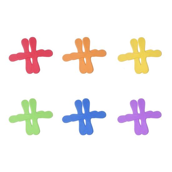 Boomerang Toy Soft EVA 4 Leaves Anti-stress Wear-resistant Vibrant Color Adult-kids Interactive Gift