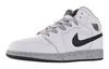 Kids' Sneakers Nike Jordan 1 Mid White Cement (GS) White/Black-Wolf Grey