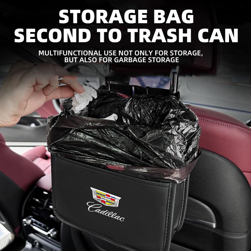 Car Backseat Storage Box Car Organizer Protector Hanging Storage Bag For Cadillac XT4 XT6 CTS DTS STS XTS ATS BLS SLS CT5