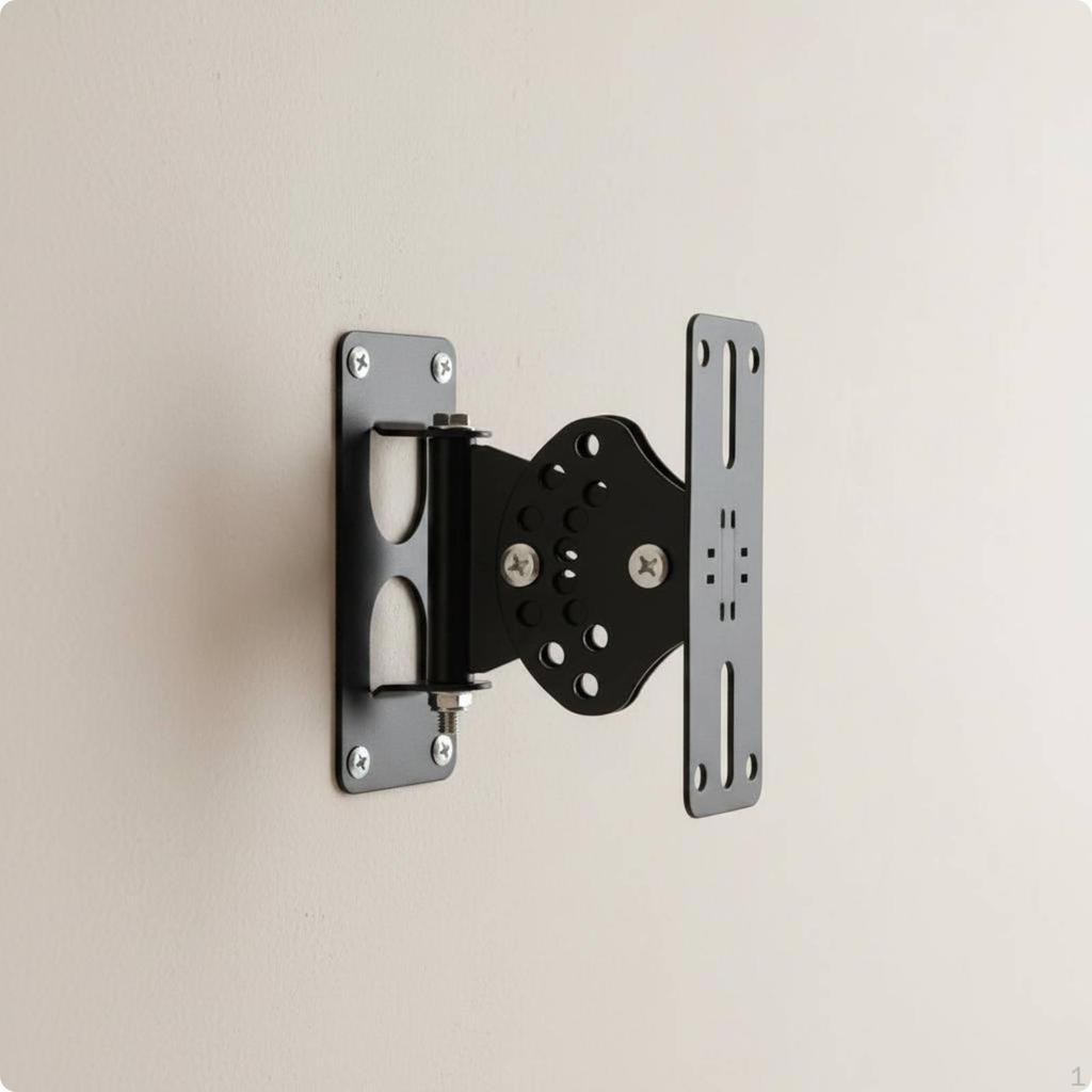 Wall Speaker Bracket Universal Fit Mount Easy Installation Audio Component for