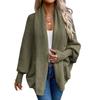 Womens Oversized Cardigan Sweaters Open Front Knit Casual Long  Sleeve Fall Sweater Coats