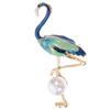 Pearl Brooch Pin Premium Alloy Lapel Pin for Women Exquisite Festival Design Wedding Anniversary Graduation Gift