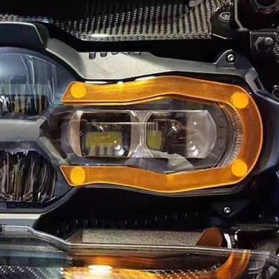Motorcycle Headlight Protector Lense Guard Cover LED Lamp DiscolorationPatch for F700GS F800GS R1200GS ADV R1250GS GSA